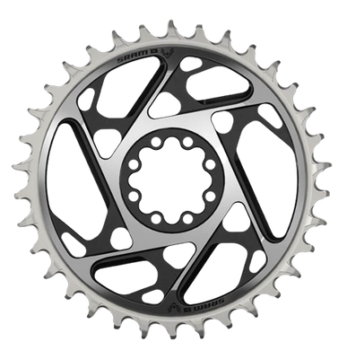 SRAM, Eagle T-Type DM XX SL 3mm Offset, Chainring, Teeth: 34, Speed: 12, BCD: Direct Mount, Aluminum, Black