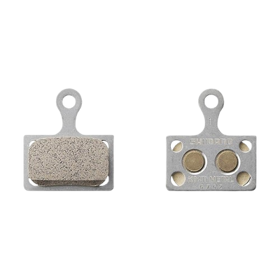 Shimano, K-Type, Disc Brake Pads, Shape: Shimano K-Type/L-Type, Metallic, Pair, IBPK04TIMXA