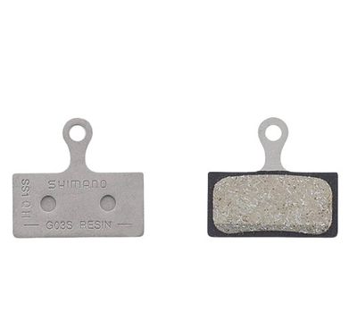Shimano, G-Type, Disc Brake Pads, Shape: Shimano G05S-RX, Resin, Pair