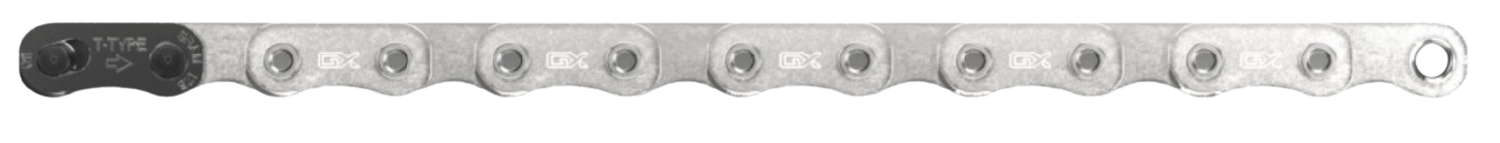 SRAM, GX Eagle T-Type Flattop, Chain, Speed: 12, Links: 126, Silver