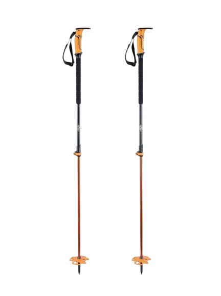 BCA, Scepter  Adjustable Aluminum Poles Black/Orange