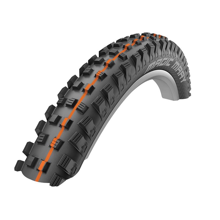 Schwalbe, Magic Mary Addix, Mountain Tire, 27.5"x2.40, Folding, Tubeless Ready, Addix Soft, Super Gravity, 67TPI, Bronze