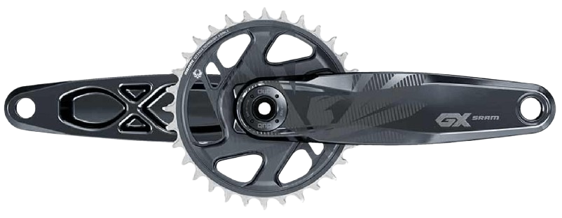 SRAM, GX Eagle DUB C1, Crankset, Speed: 11/12, Spindle: 28.99mm, BCD: Direct Mount, 32, DUB, 170mm, Black, SuperBoost+