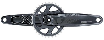 SRAM, GX Eagle DUB C1, Crankset, Speed: 11/12, Spindle: 28.99mm, BCD: Direct Mount, 32, DUB, 170mm, Black, SuperBoost+