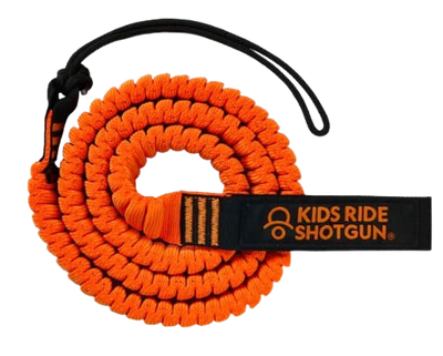 Kids Ride Shotgun, MTB Tow Rope, Orange