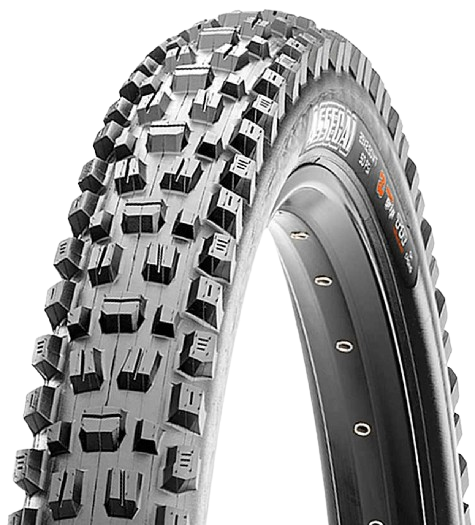 Maxxis, Assegai, Tire, 29''x2.50, Folding, Tubeless Ready, 3C Maxx Grip, Double Down, Wide Trail, 120x2TPI, Black