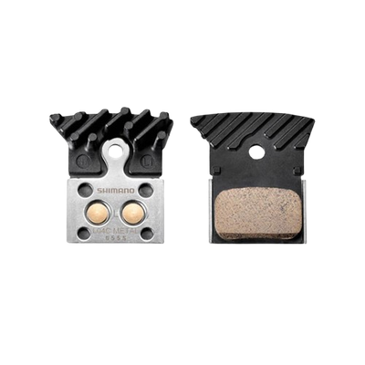 Shimano, L-Type, Disc Brake Pads, Shape: Shimano K-Type/L-Type, Metallic, Pair, IBPL04CMFA