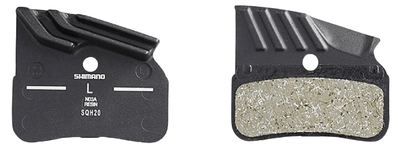 Shimano, N-Type, Disc Brake Pads, Shape: Shimano N-Type, Resin, Pair, EBPN03ARFA