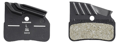 Shimano, N-Type, Disc Brake Pads, Shape: Shimano N-Type, Resin, Pair, EBPN03ARFA