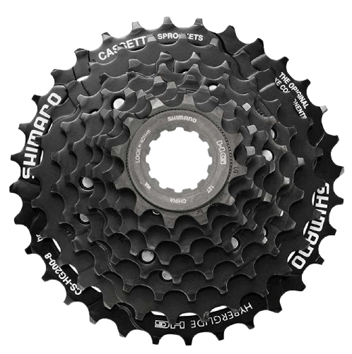 Shimano, CS-HG200-8, Cassette, Speed: 8, 12-32T