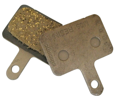 Shimano, M05 B-Type, Disc Brake Pads, Shape: Shimano B-Type, Resin, Pair, IBPM05RXA