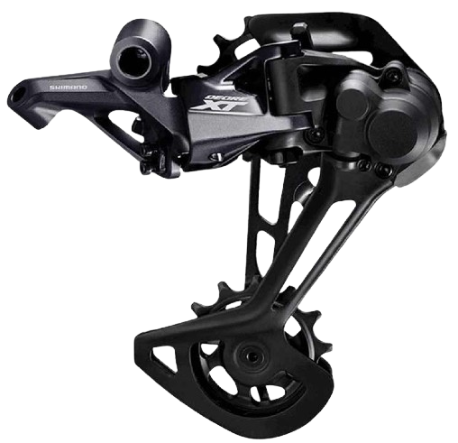 Shimano, XT RD-M8100, Rear Derailleur, Speed: 12, Cage: SGS, Black