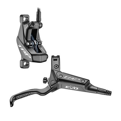 TRP, DH-R EVO, MTB Hydraulic Disc Brake, Left, Post mount, Disc: Not included, 320g, Black
