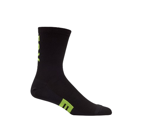 Fox, 6" Flexair Merino Sock Black/Yellow