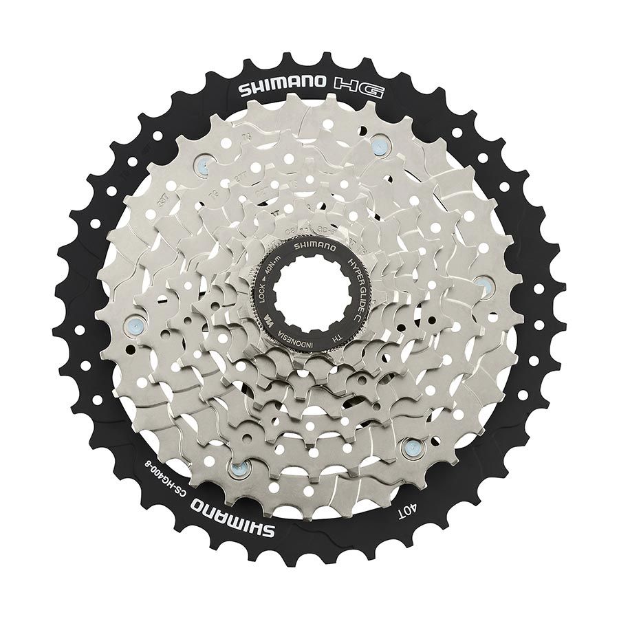 Shimano, HG-400-8, Cassette, Speed: 8, 11-45T, ECSHG4008145