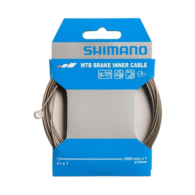 Shimano, Brake Cable, Stainless, MTB Tandem, 1.6 x 3500mm, Unit