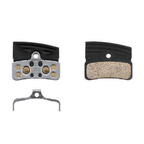 Shimano, P-Type, Disc Brake Pads, Shape: Shimano P-Type, Metallic, IBPP04CMFA