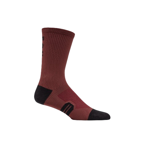 Fox, 8" Ranger Sock Rust Brown