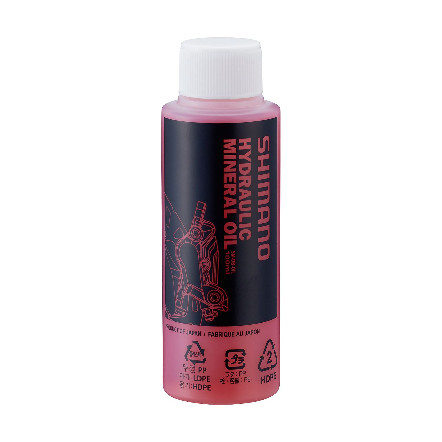 Shimano, Hydraulic Disc Brake Oil (Mineral Oil), Sm-Dboil, For Shimano Disc Brake, 1000Ml