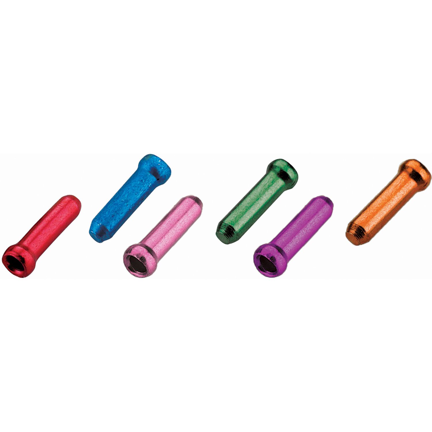 Jagwire, Cable Ends, Cable End Cap, 1.8mm, Multicolor, 500pcs