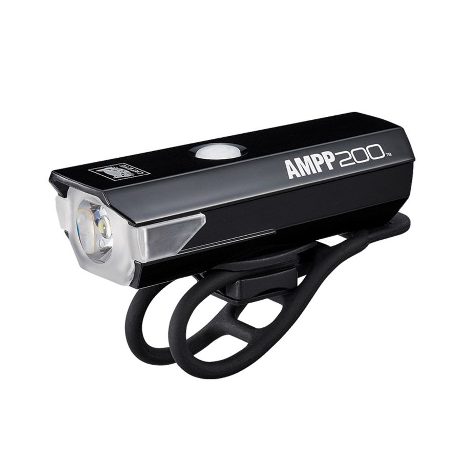 CatEye, AMPP200, Light, Front, Black
