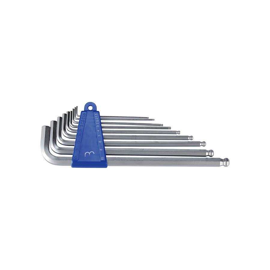 BBB Cycling, BTL-118 HexSet, Hex Wrench Set, Metric, 1.5, 2, 2.5, 3, 4, 5, 6, 8,10mm