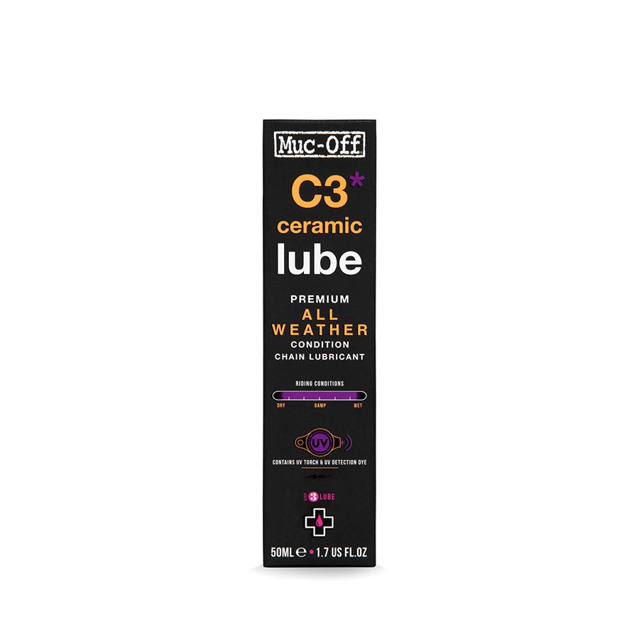 Muc-Off, C3 Ceramic All Weather Lube, Lubricant, 50ml