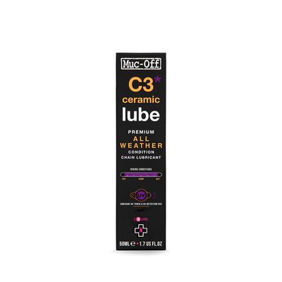 Muc-Off, C3 Ceramic All Weather Lube, Lubricant, 50ml
