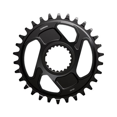 Shimano, XT SM-CRM86, Chainring, Teeth: 30, Speed: 12, Front, Aluminum, Black, ISMCRM86A0