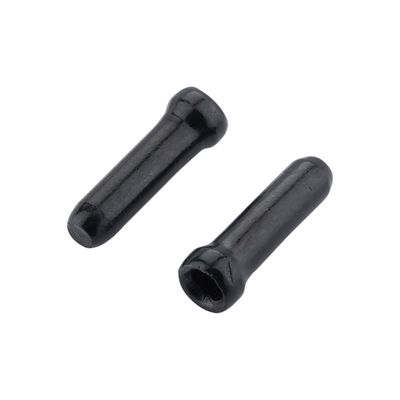 Jagwire, Anodized Cable Ends, Cable End Cap, 1.8mm, Black, indv