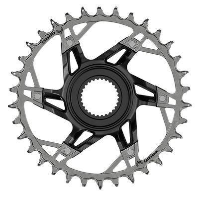 SRAM, Bosch DU38 XX T-Type, Chainring, Teeth: 34, Speed: 12, BCD: Direct Mount Bosch DU38, Steel, Black