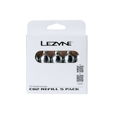Lezyne, CO2 Cartridge, 20g, Threaded (ea)
