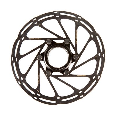 SRAM, Centerline CenterLock Black, 160mm, Center Lock
