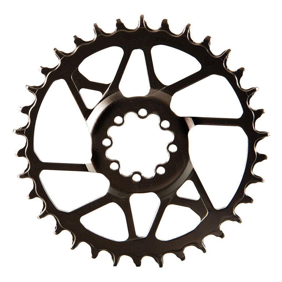SRAM, Eagle 90 8 Bolt, Chainring, Teeth: 34, Speed: 12, BCD: Direct Mount, Bolts: 8, Steel, Silver