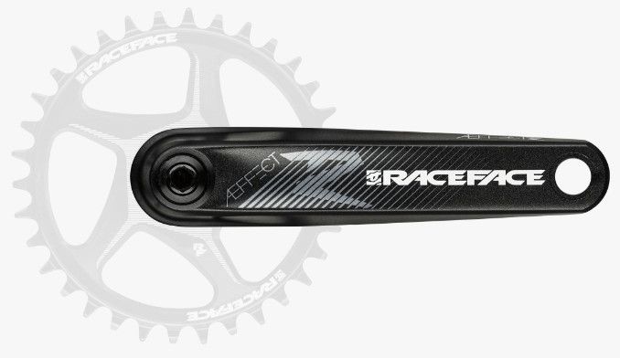 RaceFace Aeffect R Cranks 170mm BLACK