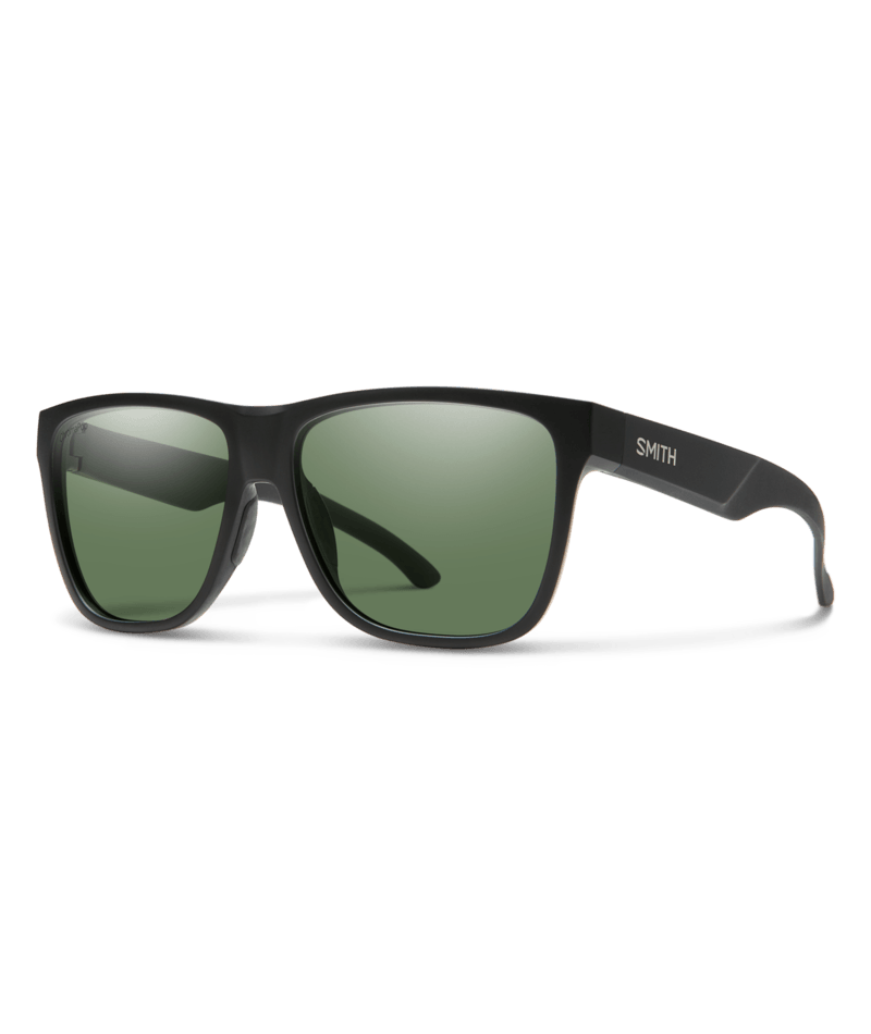 Smith, Lowdown XL 2, Color: Matte Black || ChromaPop Polarized Gray Green