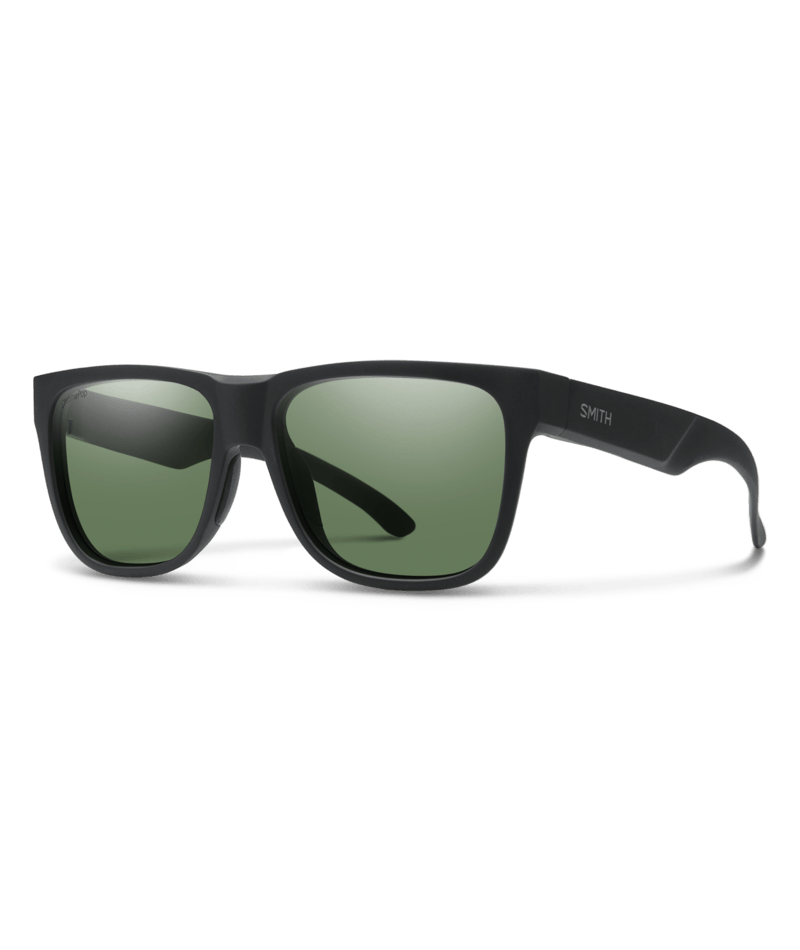 Smith, Lowdown 2, Color: Matte Black || ChromaPop Polarized Gray Green