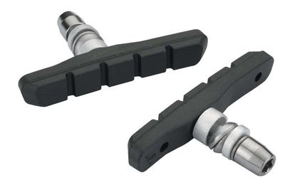 Jagwire, Mountain Sport, V-brake pads, All-Weather (Aw), Black, per pair, (Unpackaged Bulk)