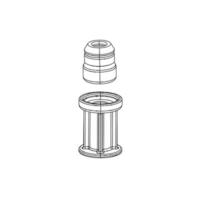 RockShox, Sealhead for 32mm Debonair Red, 11.4018.096.001