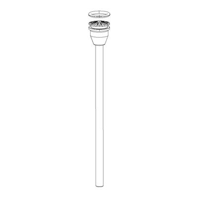 RockShox, Air Shaft for Reba/SIDB 110, 110mm, 11.4018.021.001