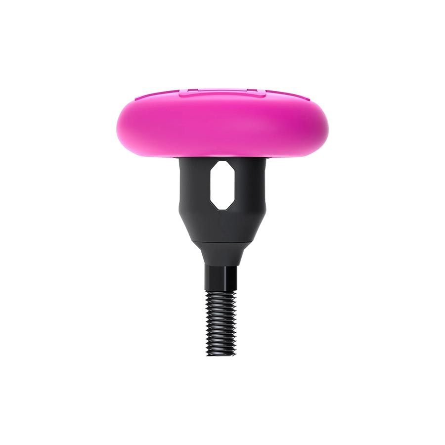 Muc-Off, Tubeless Tag Holder &amp; 44mm Valve Kit, Black/Pink