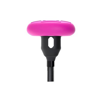 Muc-Off, Tubeless Tag Holder &amp; 44mm Valve Kit, Black/Pink