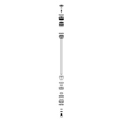 RockShox, Solo Air Spring for Bluto SA 100, 100mm, 11.4018.010.141