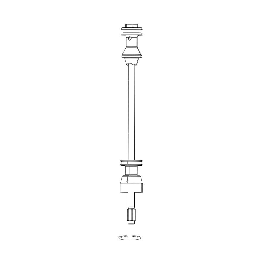 RockShox, Domain B1 Air Shaft, 160mm, 11.4018.111.016