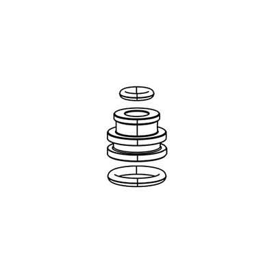 RockShox, Sealhead for 32mm Debonair Black, 11.4018.096.002