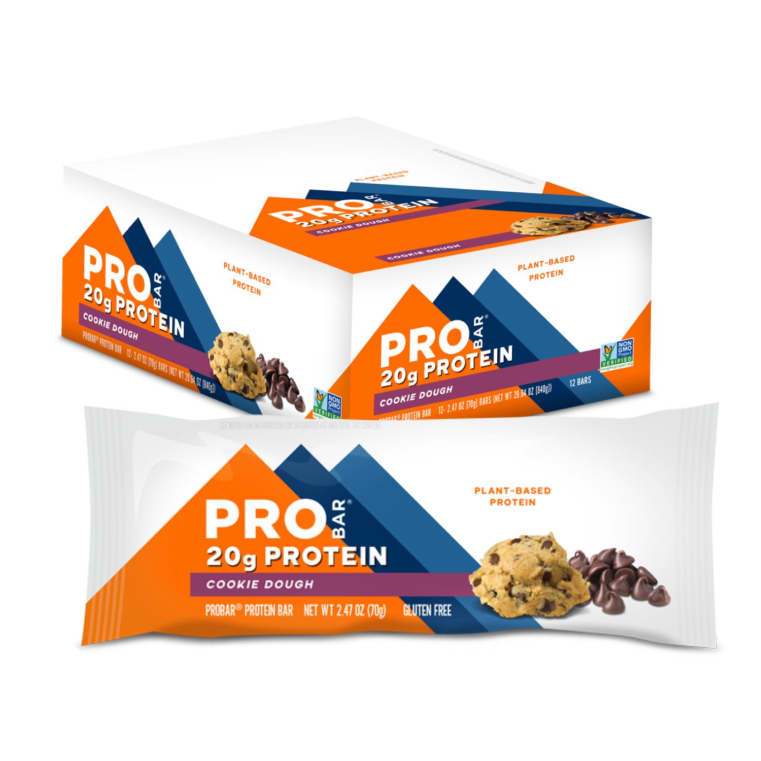ProBar, Protein, Bars, Cookie dough, 12pcs