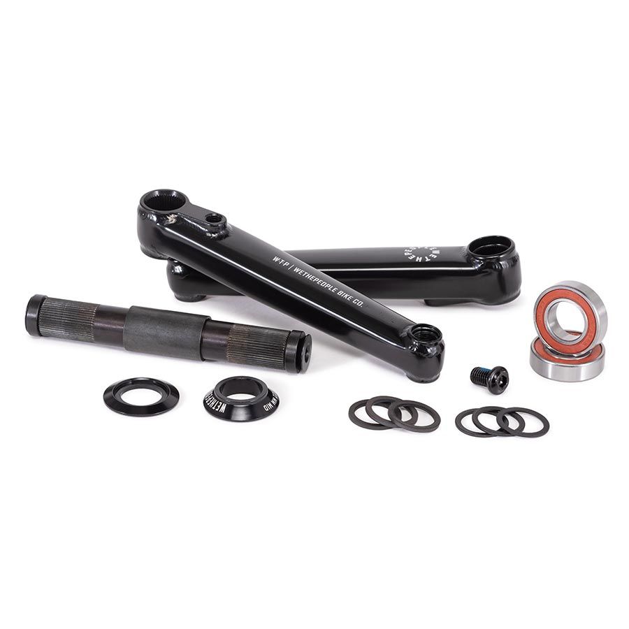 We The People, Logic, Crankset, Spindle: 22mm, 22mm, 175mm, Black, BMX, Set