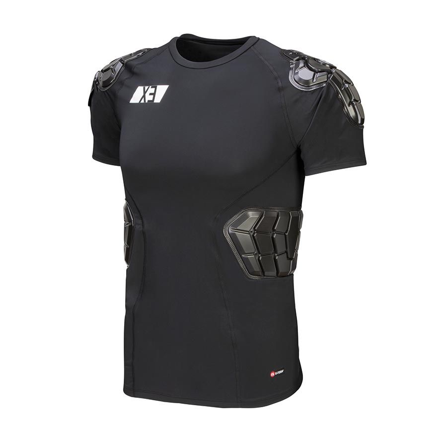 G-Form, Men's Pro-X3 SS Shirt, Black, XL