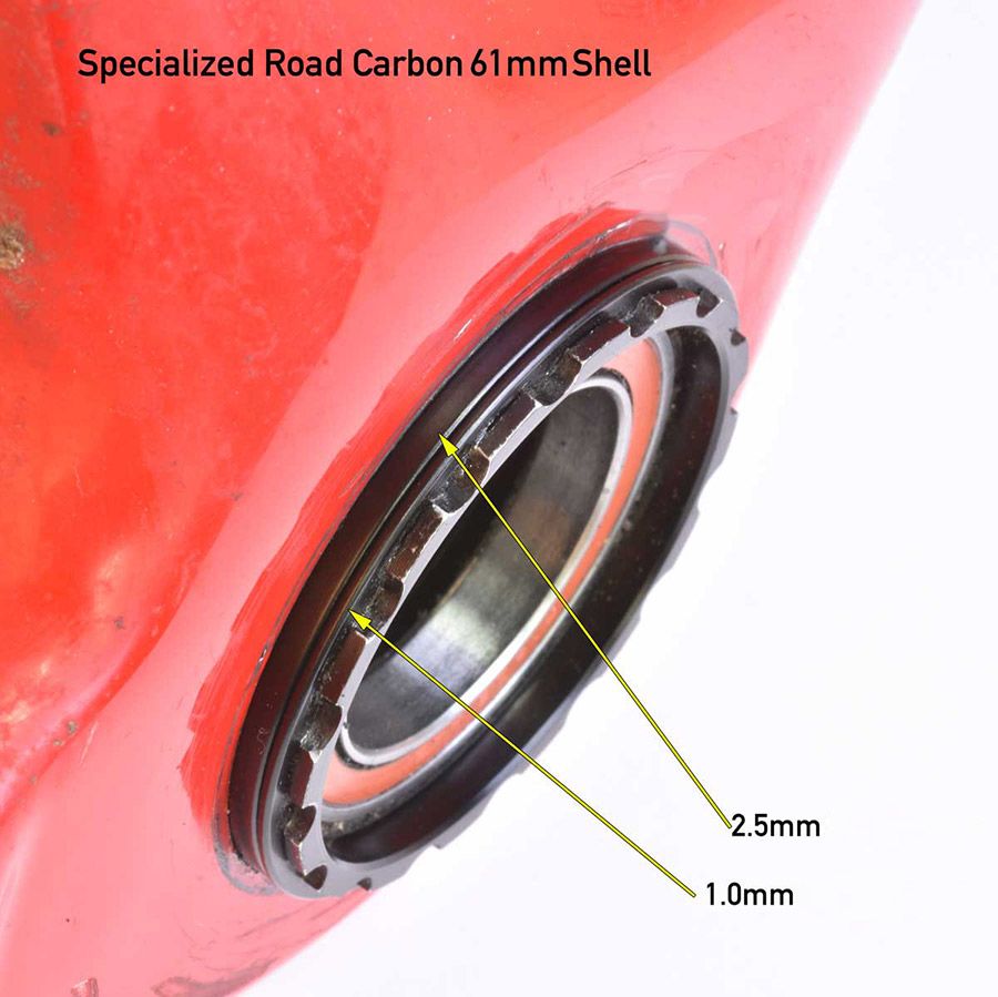 Wheels Manufacturing, BB Cup Spacer - 46mm