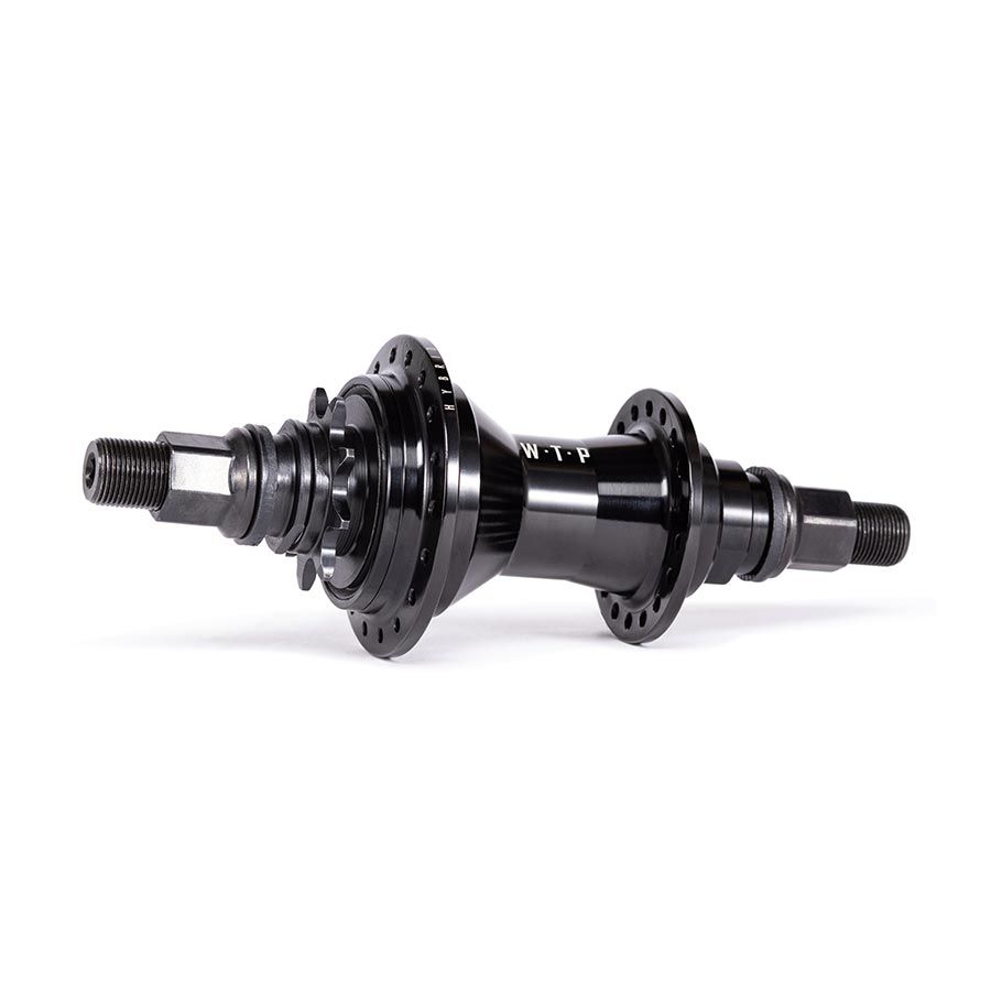 We The People, Hybrid, Hub, Rear, Left side drive, 36H, 110mm, Freecoaster, Black